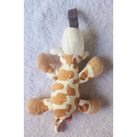 Nuby Plush Giraffe Pacifier Holder, Snoozies - Picture 2 of 7